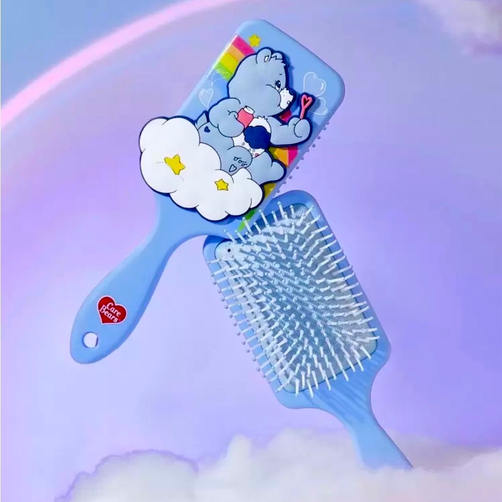 Y2K Care Bears Blue Hair Brush